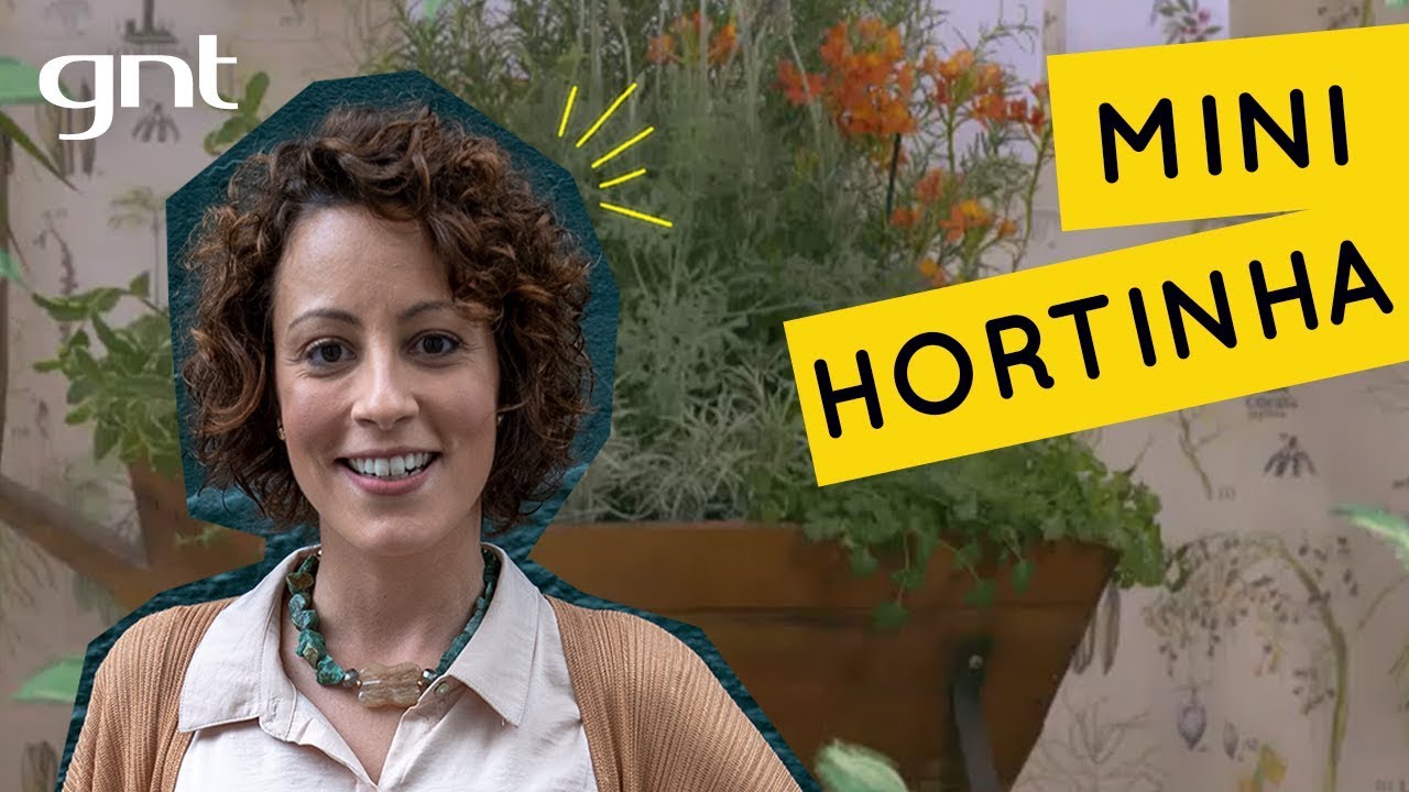 Como fazer uma mini horta | Jardinagem | Carol Costa