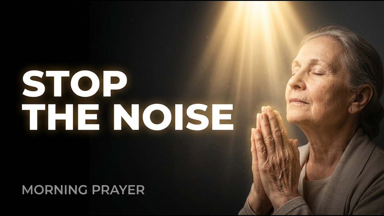 If Your Mind Won’t Stop Racing, Pray This | Morning Prayer for Peace | Prayer of the Day
