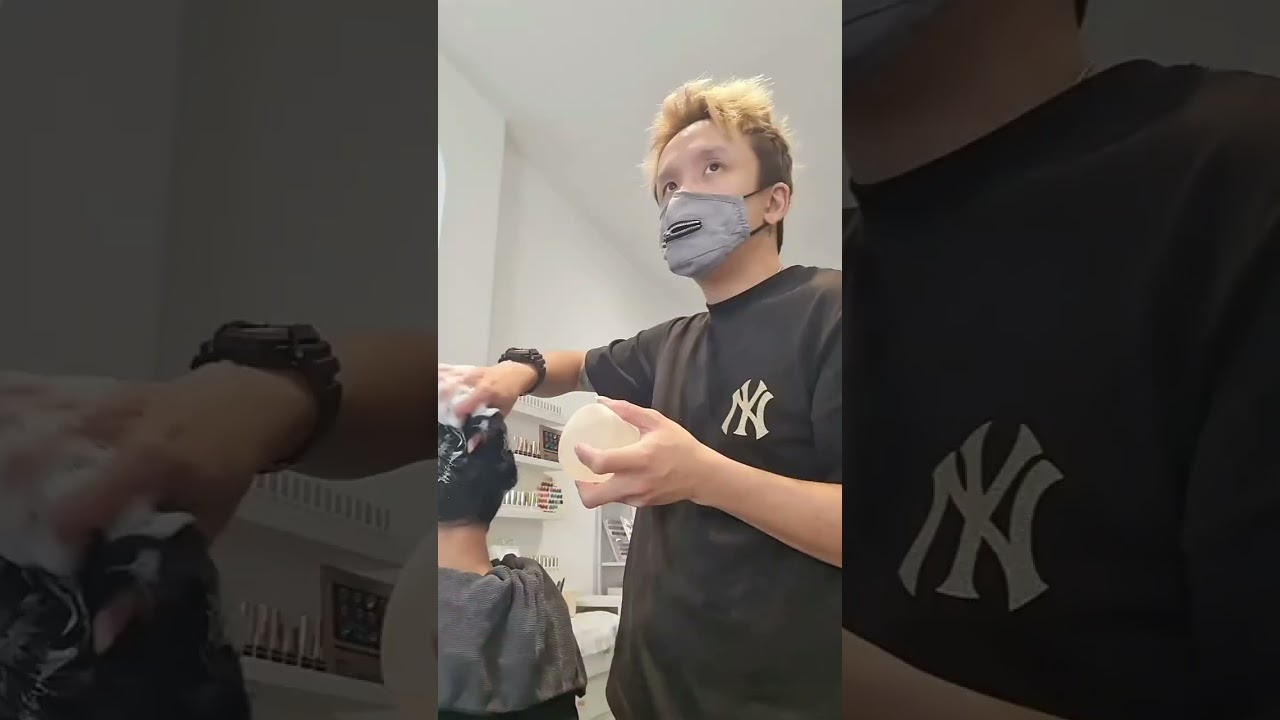 Dye hair/ wash and blow curl wave/ keratin / full scalp treatment 