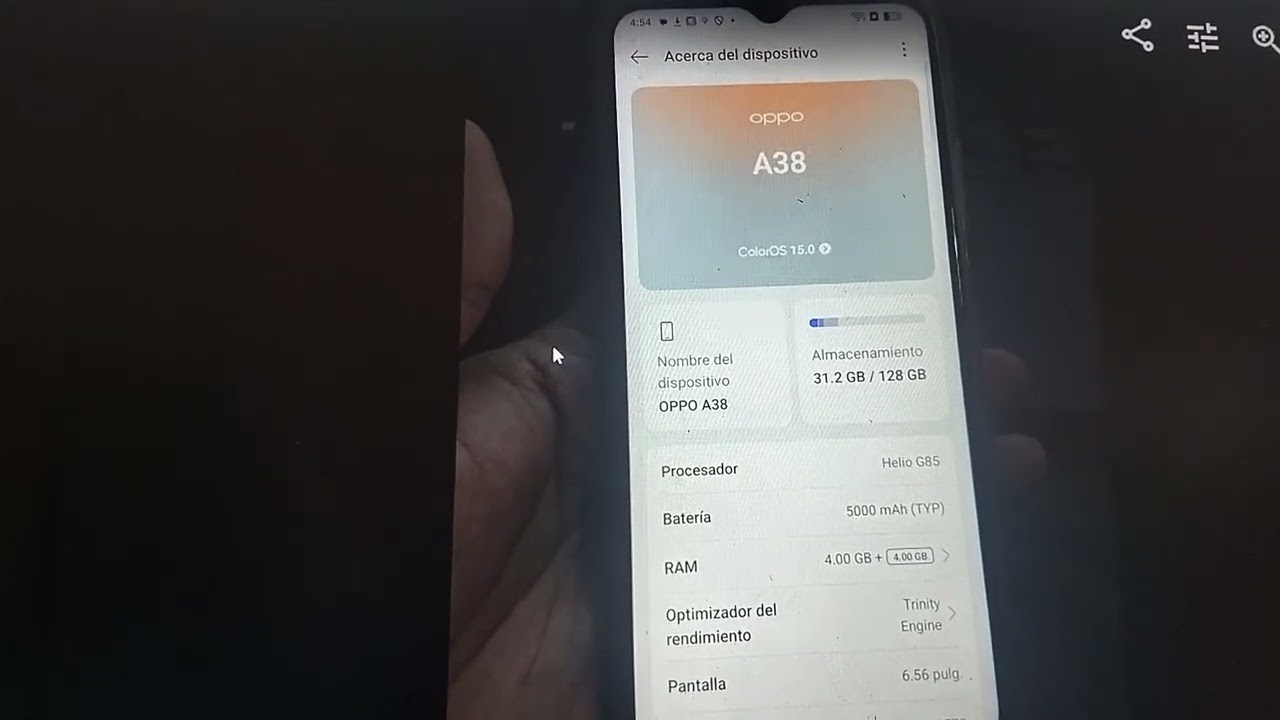 Mi experiencia con el Oppo A38 