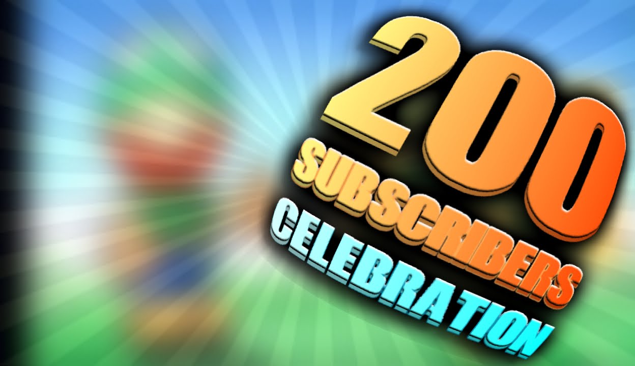 200 subscribers celebration