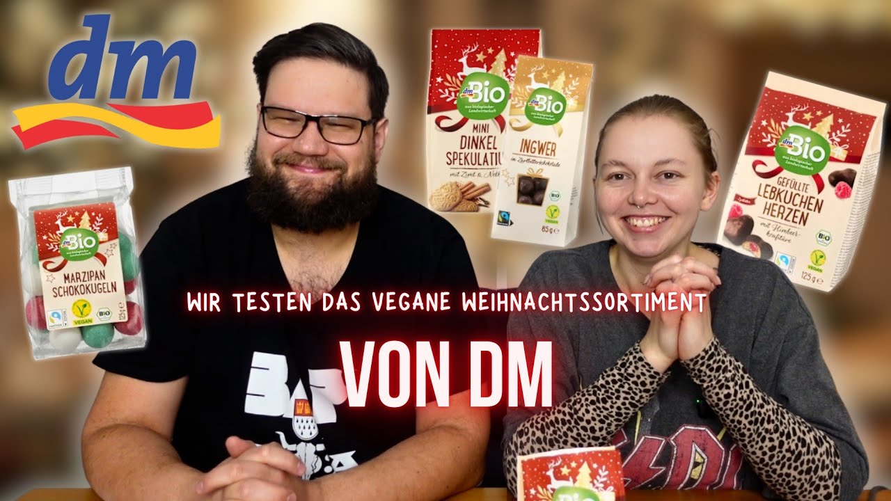Wir testen das vegane Weihnachtssortiment von DM 🎄