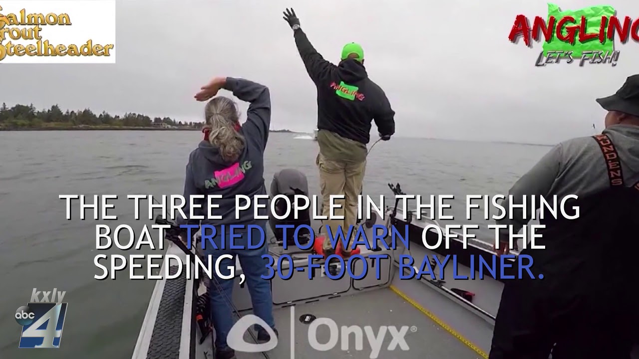 Terrifying boat crash caught on camera