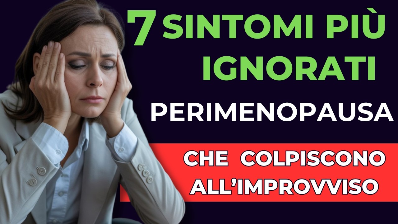 7 Segnali Strani della PERIMENOPAUSA che Nessuno Ti Ha Mai Spiegato