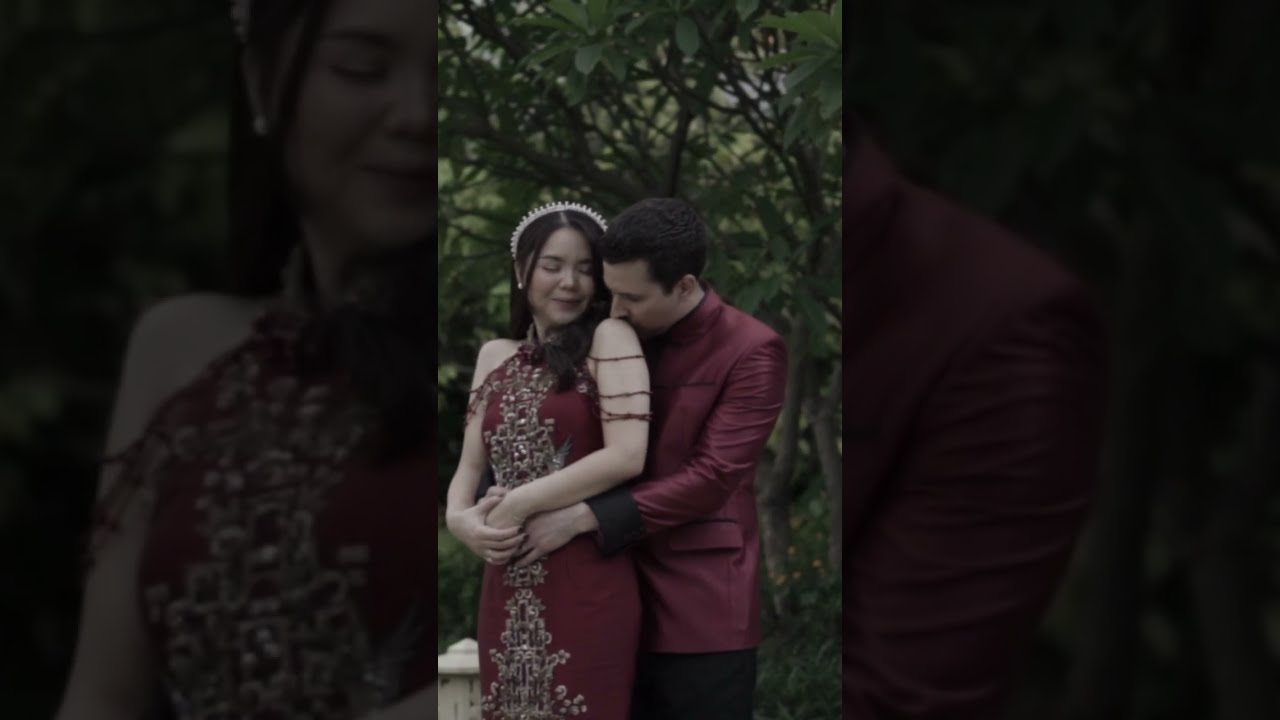 Ika & Peter #shorts wedding highlight - wedding vow
