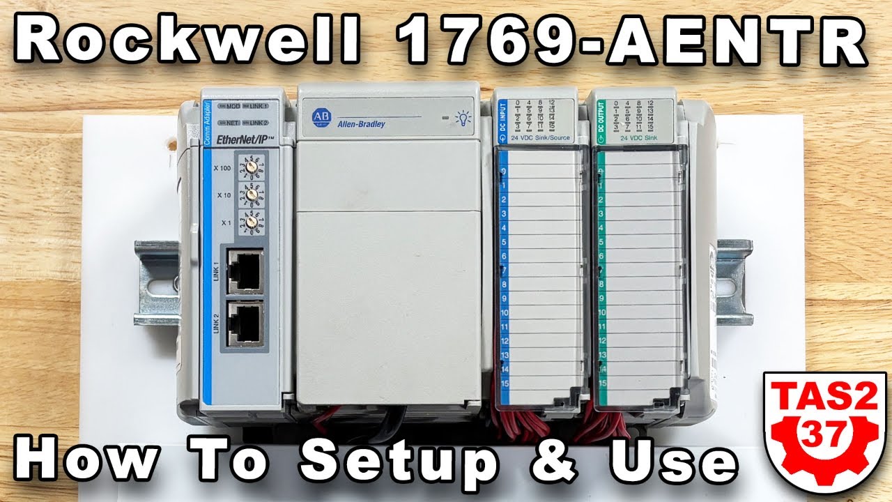 Настройка и использование 1769-AENTR со Studio 5000 и Logix.