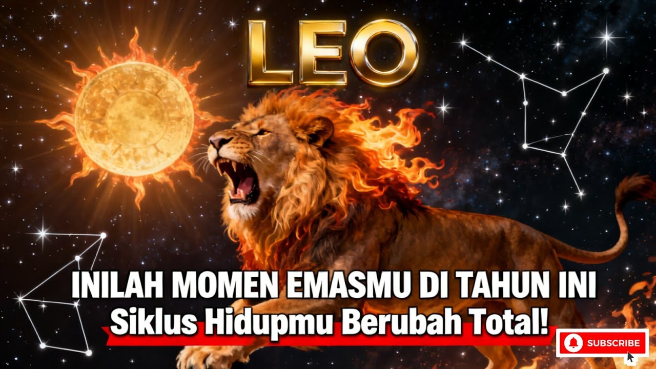 Leo♌ Tajir Melintir! Kamu Akan Merasakan Betapa Melimpahnya Rejekimu - Hari Ini Maret 2026