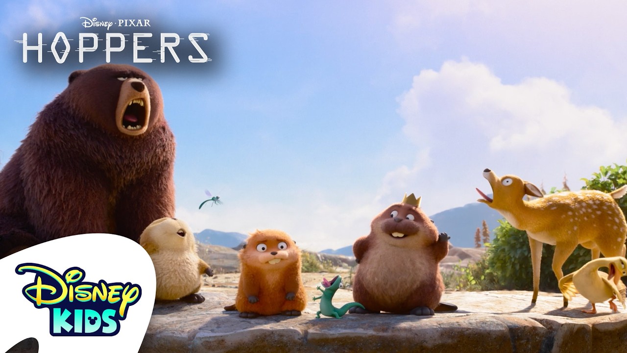 Loud Place Noise | Hoppers | @disneykids