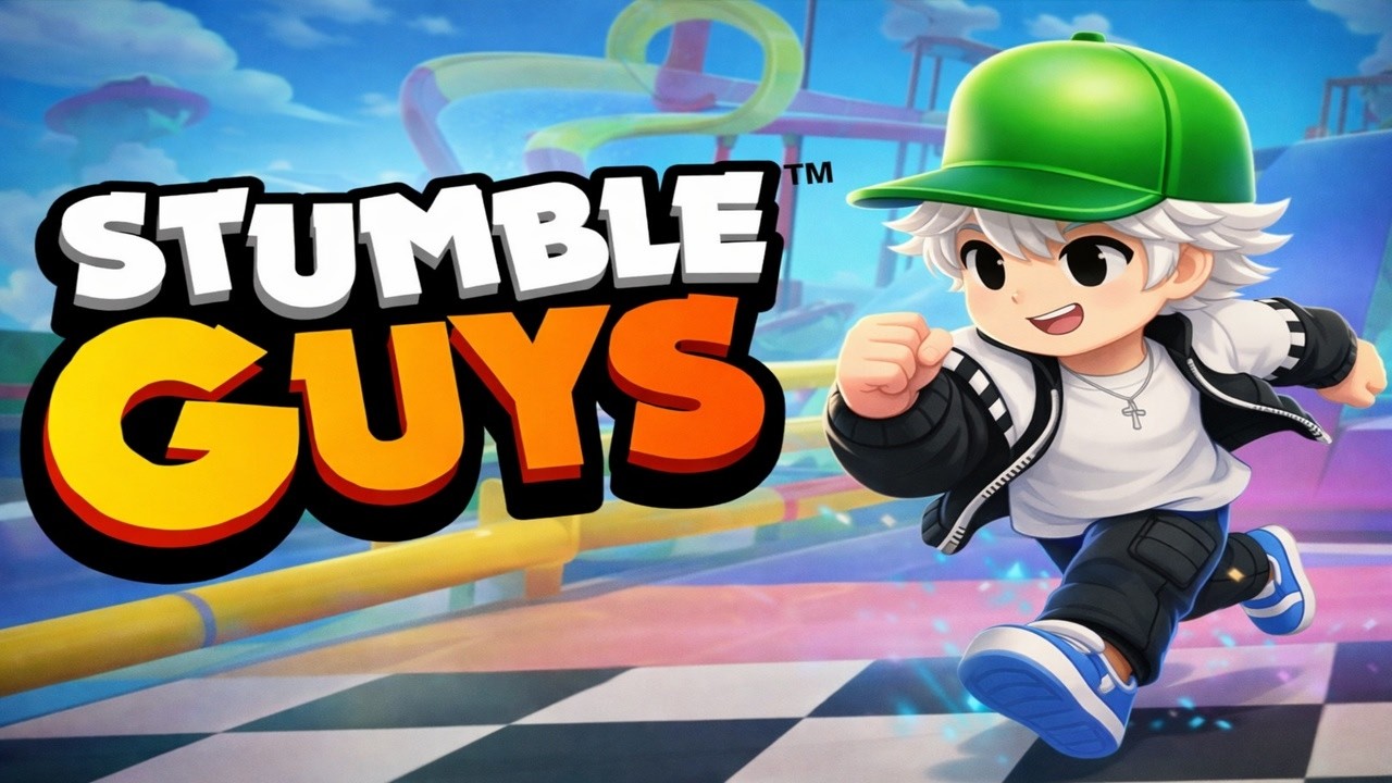 TOP 1 TANPA SENGAJA?! - Stumble Guys