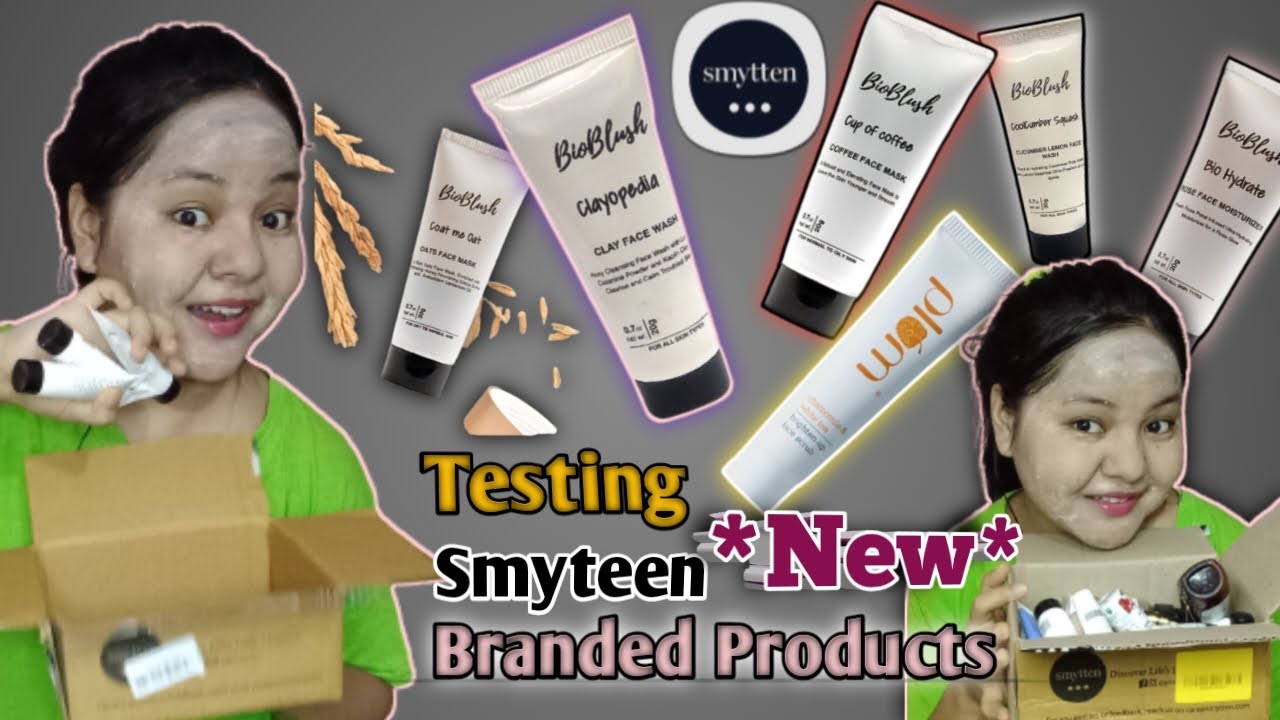 *Testing*Smyteen NEW🤩 Branded products on my Face💥 Must watch before buying❌️  Good or bad🤔