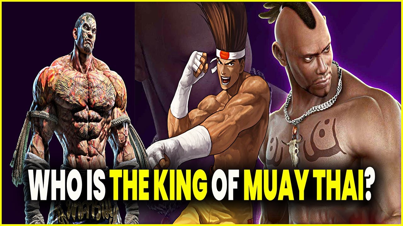 Top 20 Muay Thai Fighting Game Characters!