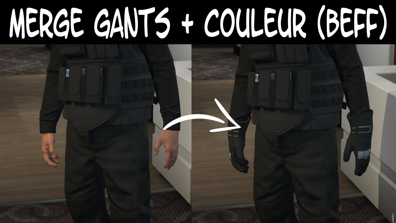 ✅ METTRE DES GANTS DE COURSE SUR VOTRE TENUE (BEFF) GLITCH GTA 5 ONLINE 2023