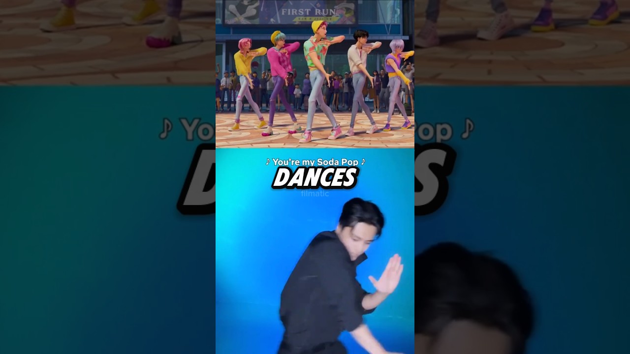 Kpop Demon Hunters танцуют за кулисами 