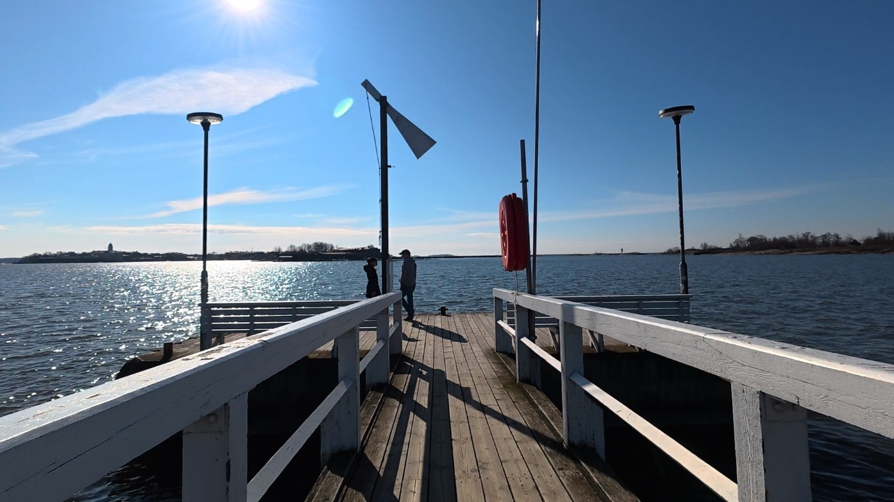 Helsinki Waterfront - Coastal Walk | Full Walk POV
