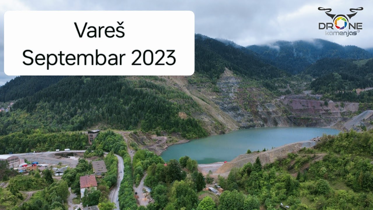 Vare&scaron; 2023 #dronephotography #djimini2 #kamenjasdrone #subscribe #4K
