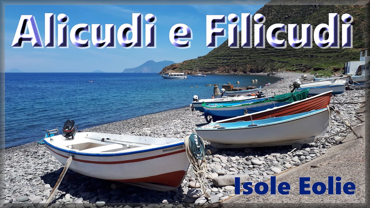 Alicudi e Filicudi, escursione in barca da Lipari (Isole Eolie - Aeolian Islands - Aolische Inseln)