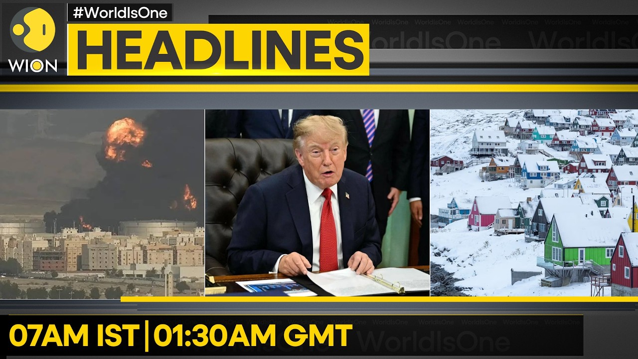 Trump Announces New Russia Sanctions Bill | Explosions Heard In Saudi Capital | Headlines
