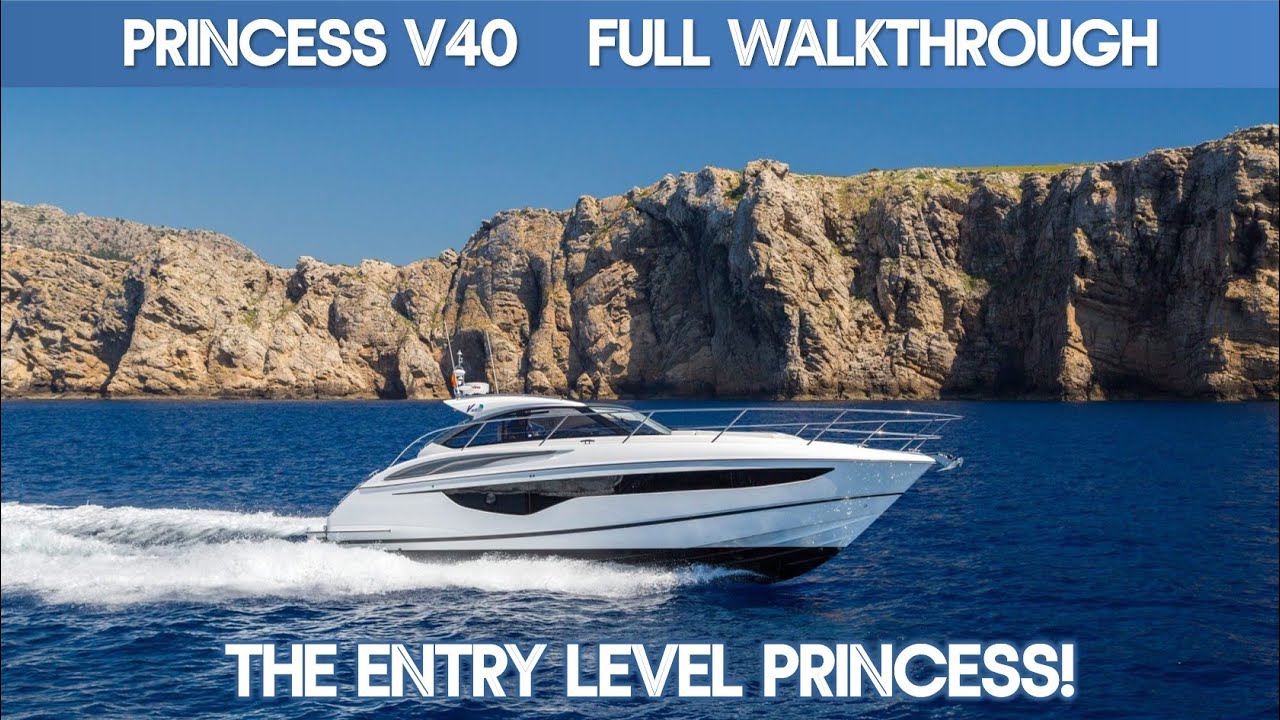Princess V40 I Full Walkthrough I The Marine Channel