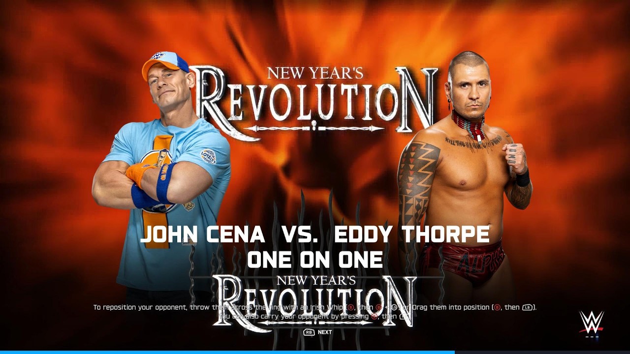 FULL MATCH : John Cena VS Eddy Thorpe | John Cena Vs All Wrestlers | Joh Cena Retirement tour