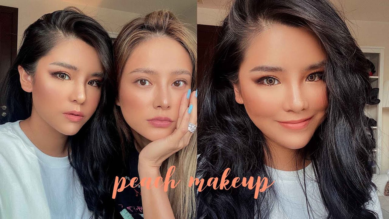 夏日蜜桃妆｜朋友帮我化妆｜Peach Makeup｜满满化妆干货｜MAOJIAYING