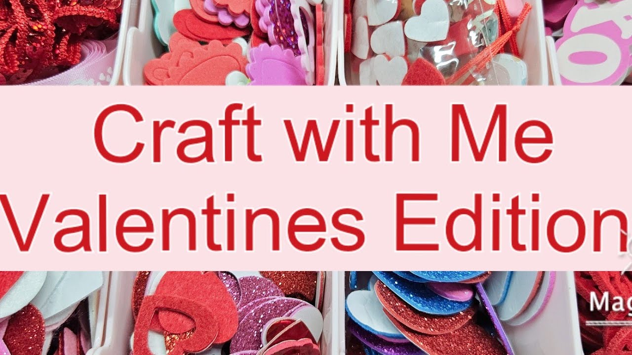 Craft with Me | Valentines Edition #craft #kscraft #papercraft @kscraft1652 