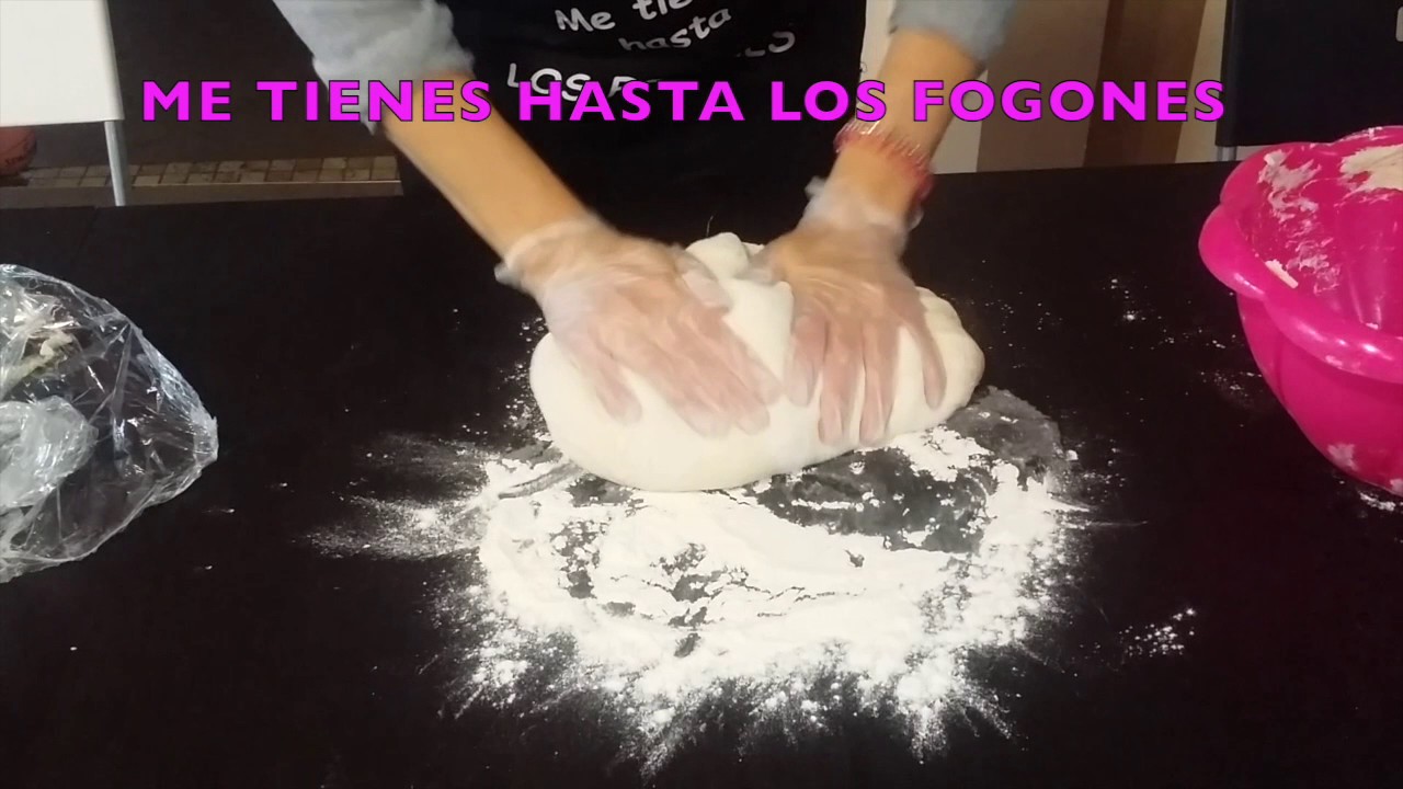 COMO HACER MASA PARA PIZZA ITALIANA  CASERA