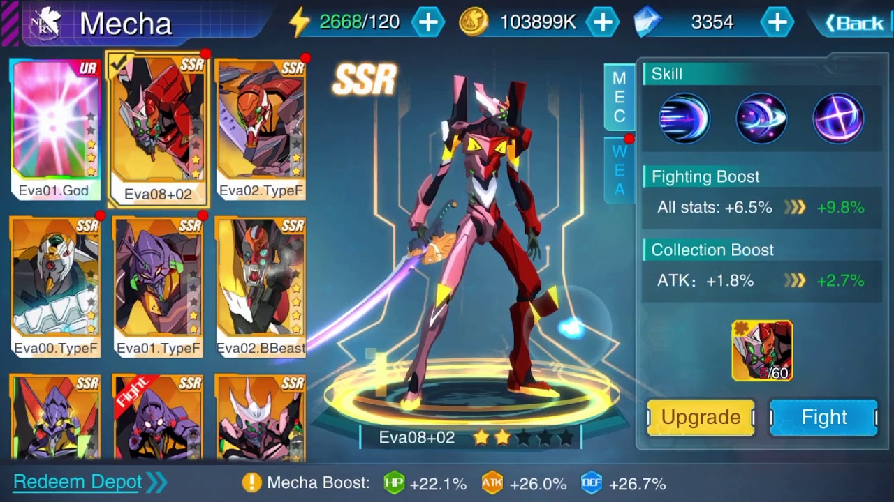[ GAME CLOSED ] All evangelion units in english version ( Eva Dawn )