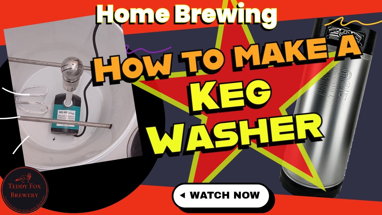 How to make a KEG WASHER - Home Brew DIY