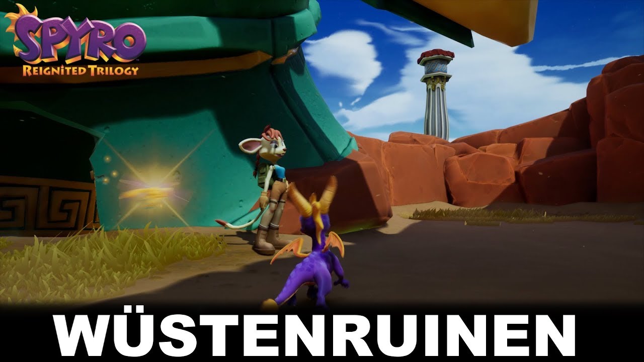 WÜSTENRUINEN MIT LARA CROFT! | SPYRO REIGNITED TRILOGY #023/#060[GERMAN|120%] PS4 GAMEPLAY