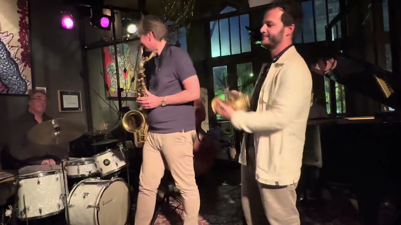 Ben van Gelder - Simon Rigter quintet - "I mean you" by Thelonious Monk (1993)