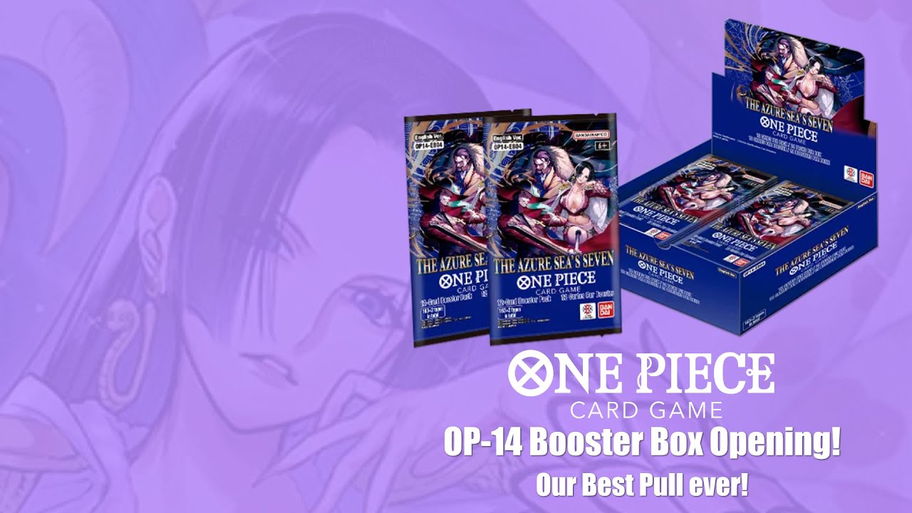 OP-14 Booster Box Opening - One Piece Card Game