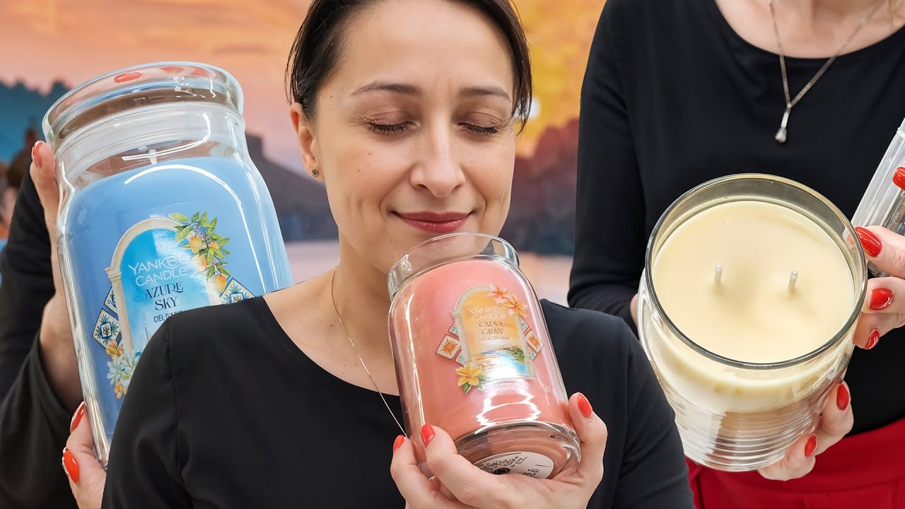Hodnotíme nové vůně Yankee Candle 🌸 Kolekce Hello Italy!