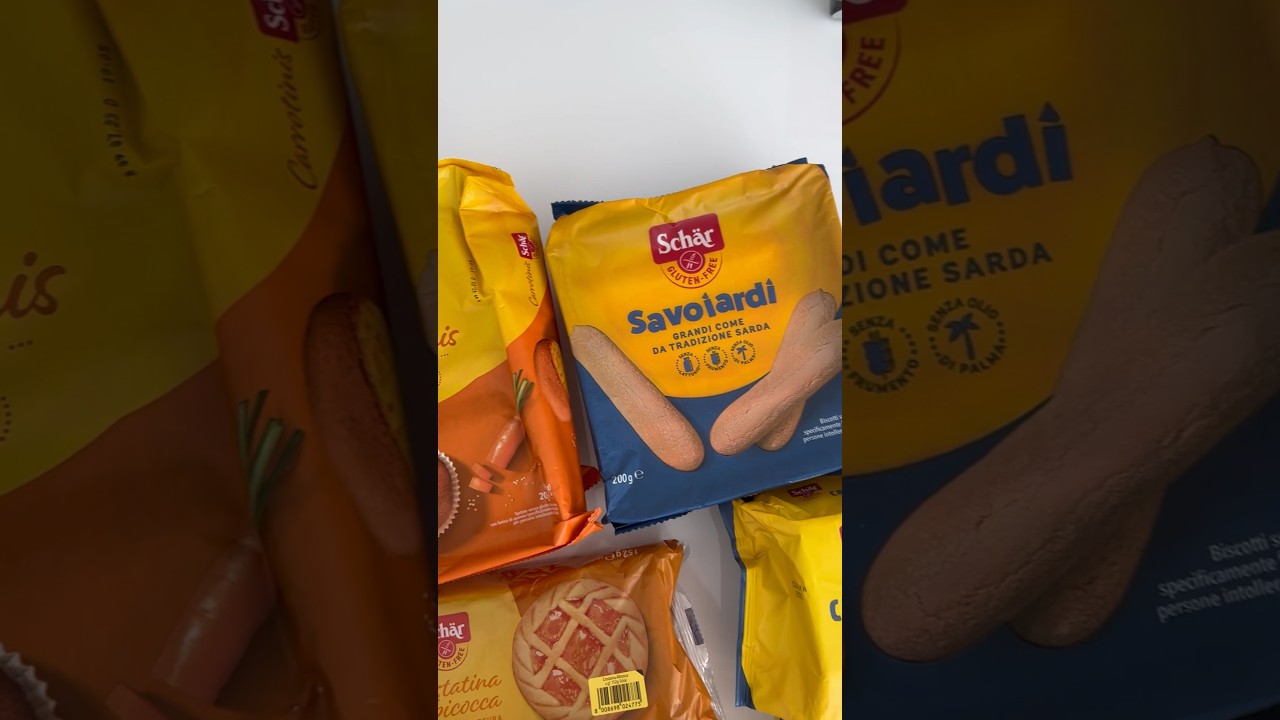 Organize my gluten free treats with me @Schaerglutenfree #celiacdisease #glutenfree #asmr #foodie