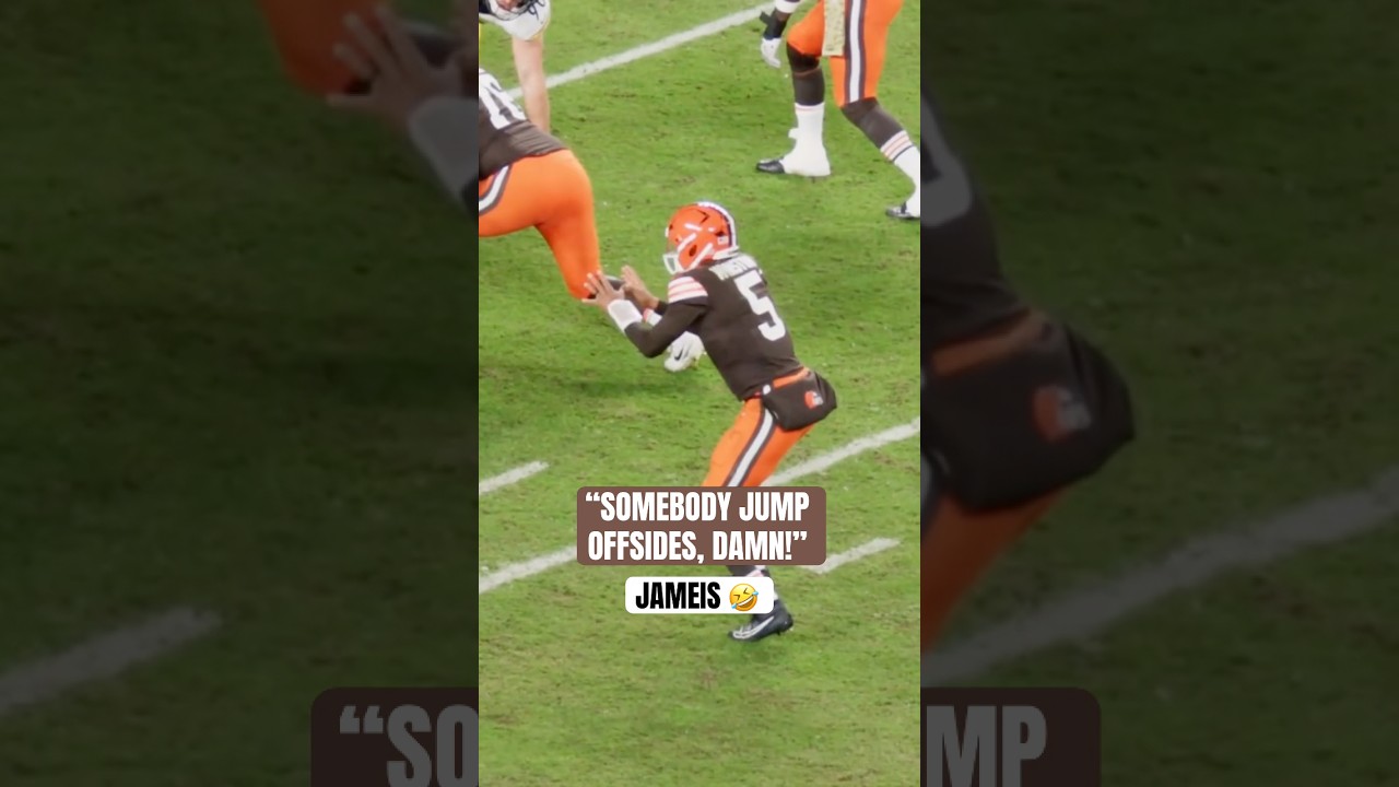 Defense wasn't falling for the hard count by Jameis Winston 😭 (via 