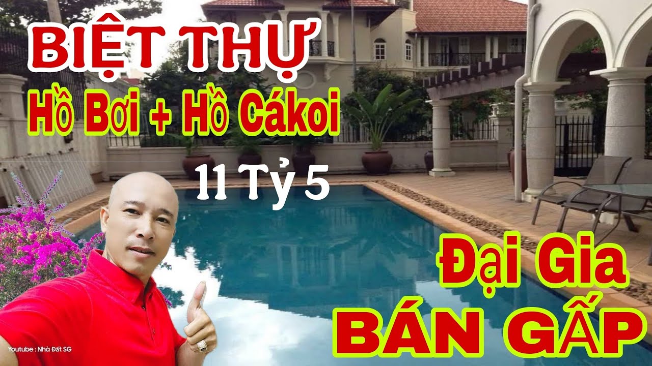 🛑Bên Trong Căn Biệt Thự Có Hồ Cá Koi, Hồ Bơi - Giá Chỉ Bằng Căn Nhà Phố