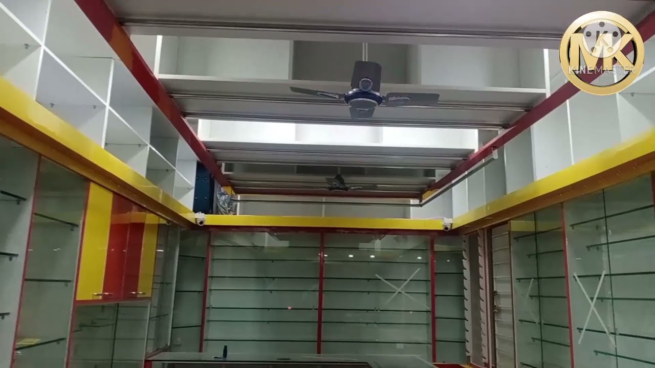 Fancy store furniture design full glass finsh  2021 फैंसी स्टोर फर्नीचर डिज़ाइन फुल गिलास फिनिश