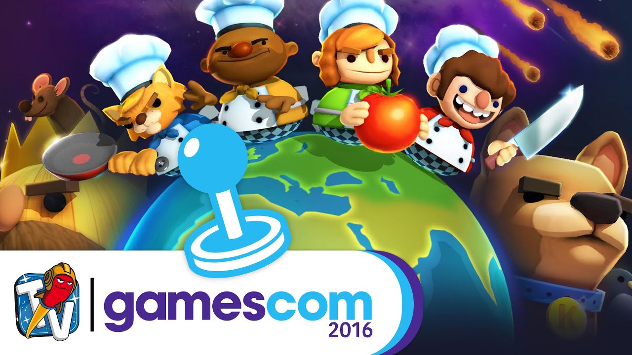 gamescom 2016 | Overcooked: Rocket Beans vs GC-Community mit Budi & Simon | 19.08.2016