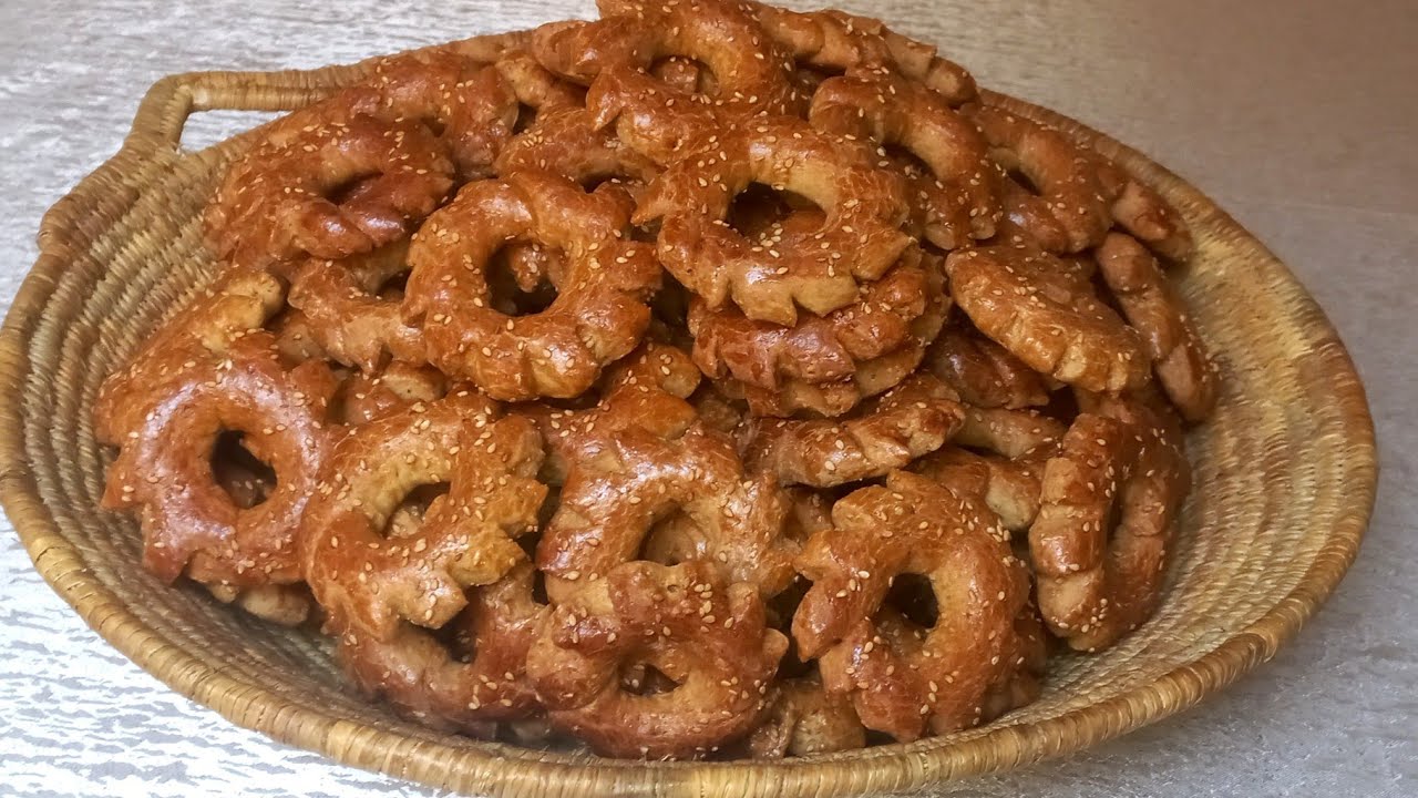 الكعك الوجدي المقرمش😋وجديه للعيد كلشي غادي يحماقوا عليه ويسولوك على مقاديروا😍ناجح100%بمقادير مضبوطة👌