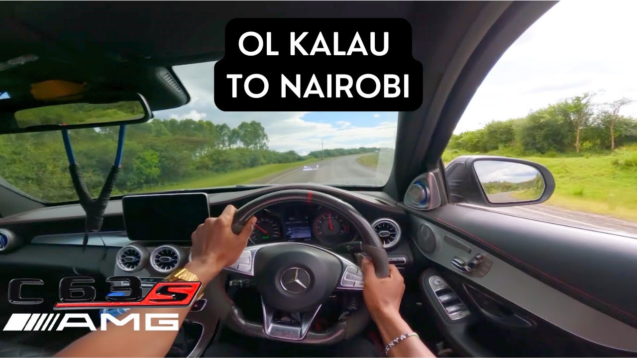 Road Trip Olkalau To Nairobi | POV Drive | GoPro | 