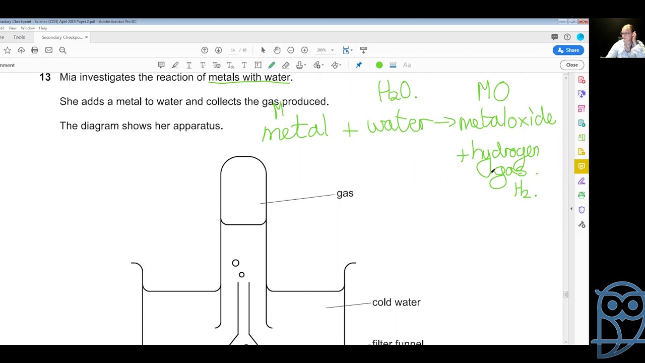 Live Lesson: Checkpoint 2 Science - April 2019 Paper 2 Q 12 - 14; Bacteria and Virusses