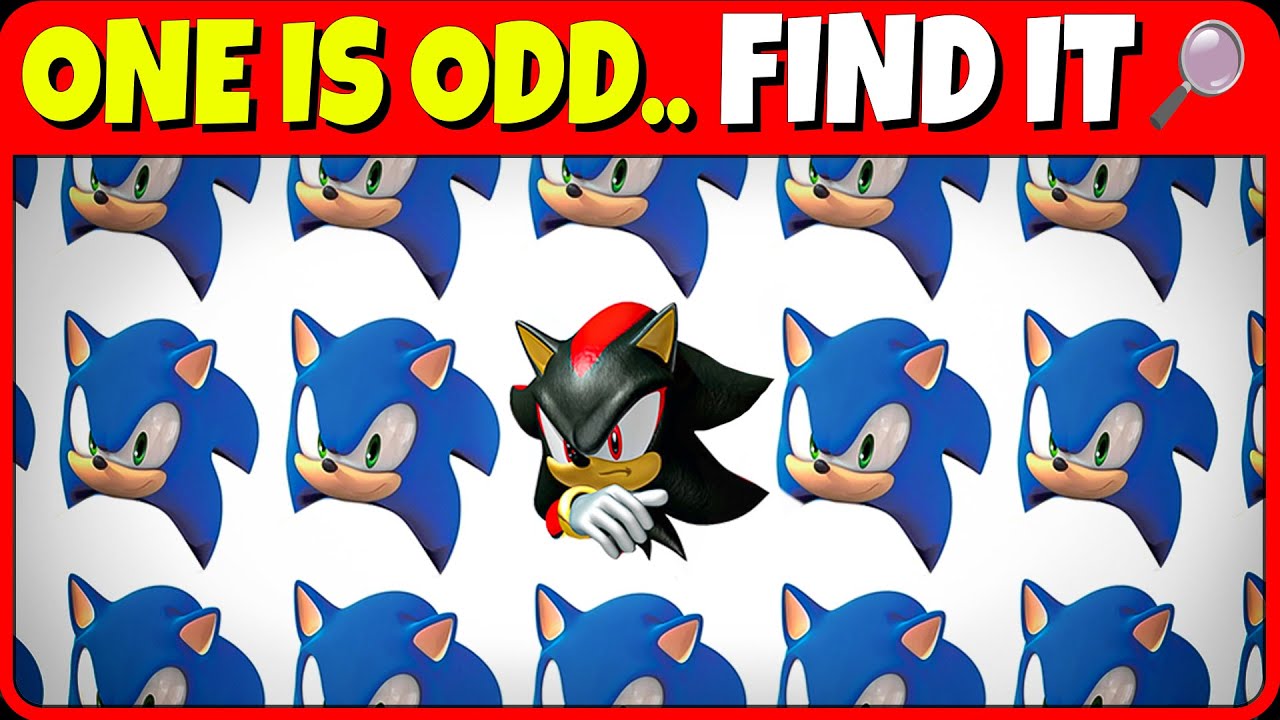 Sonic Edition: Find the ODD One Out Quiz! 🌀🎮