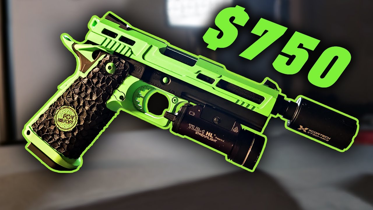 Destroying noobs with a $750 hicapa - Miami Airsoft Gameplay #67