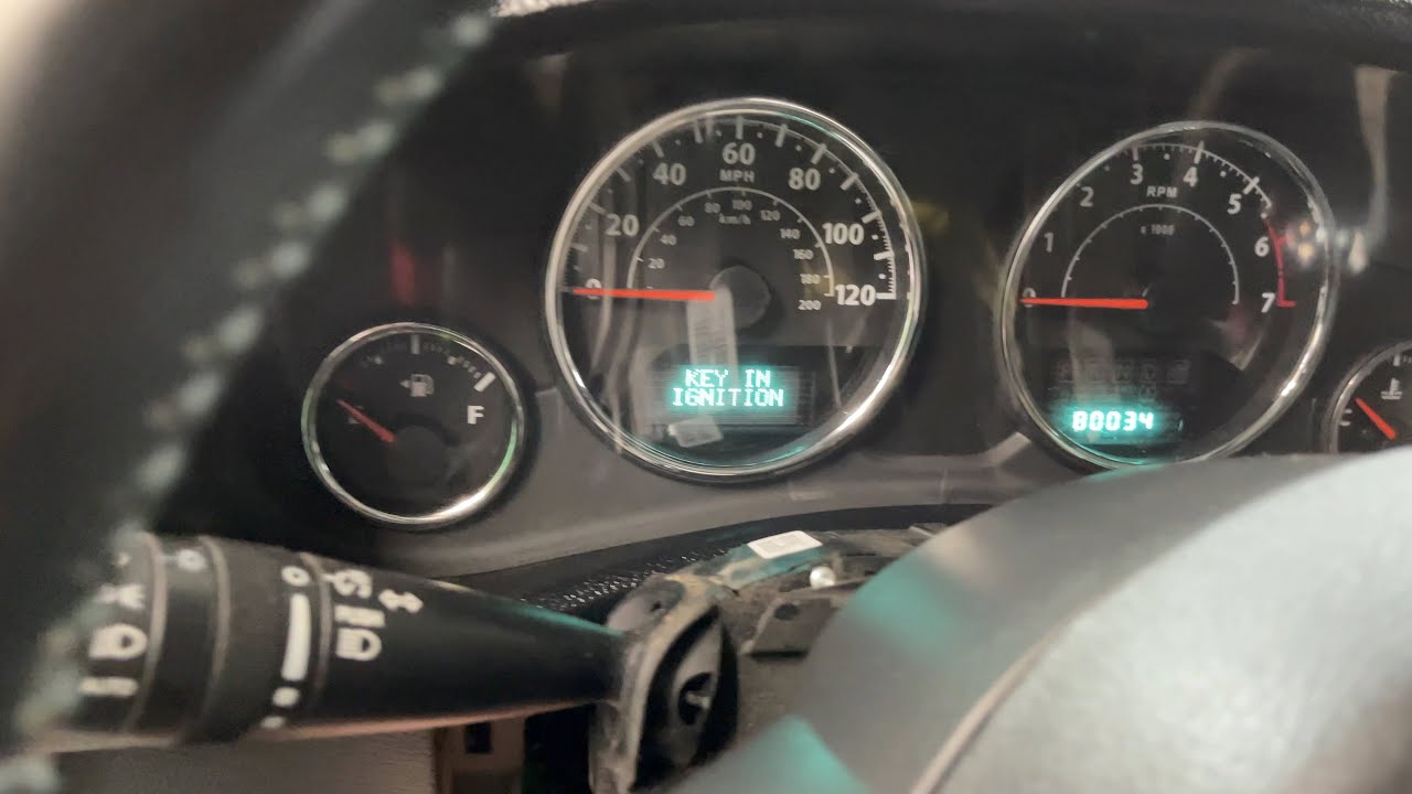 Jeep thinks you left the Key in the Ignition