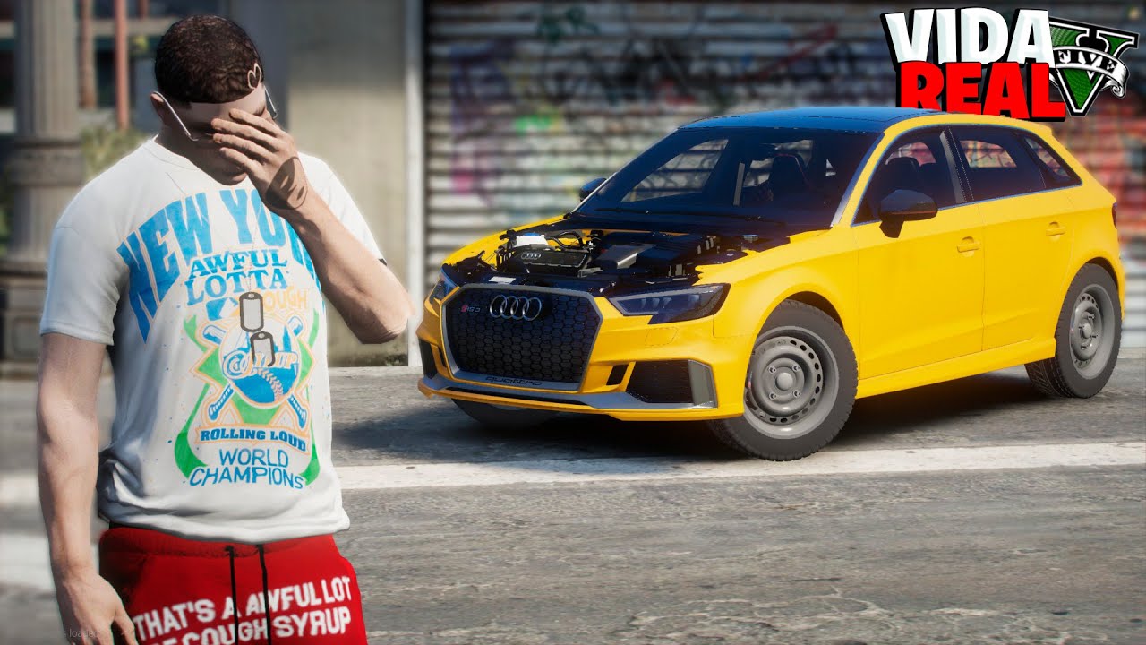 GTA V : VIDA REAL - MEU CARRO NOVO JÁ ME DEU AZAR...🤦‍♂️ - #57