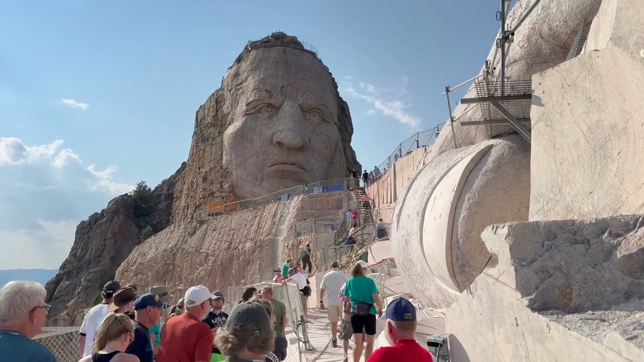 Exploring the Crazy Horse Memorial: A Look from the Upper Levels | 2024 Highpointers Konvention