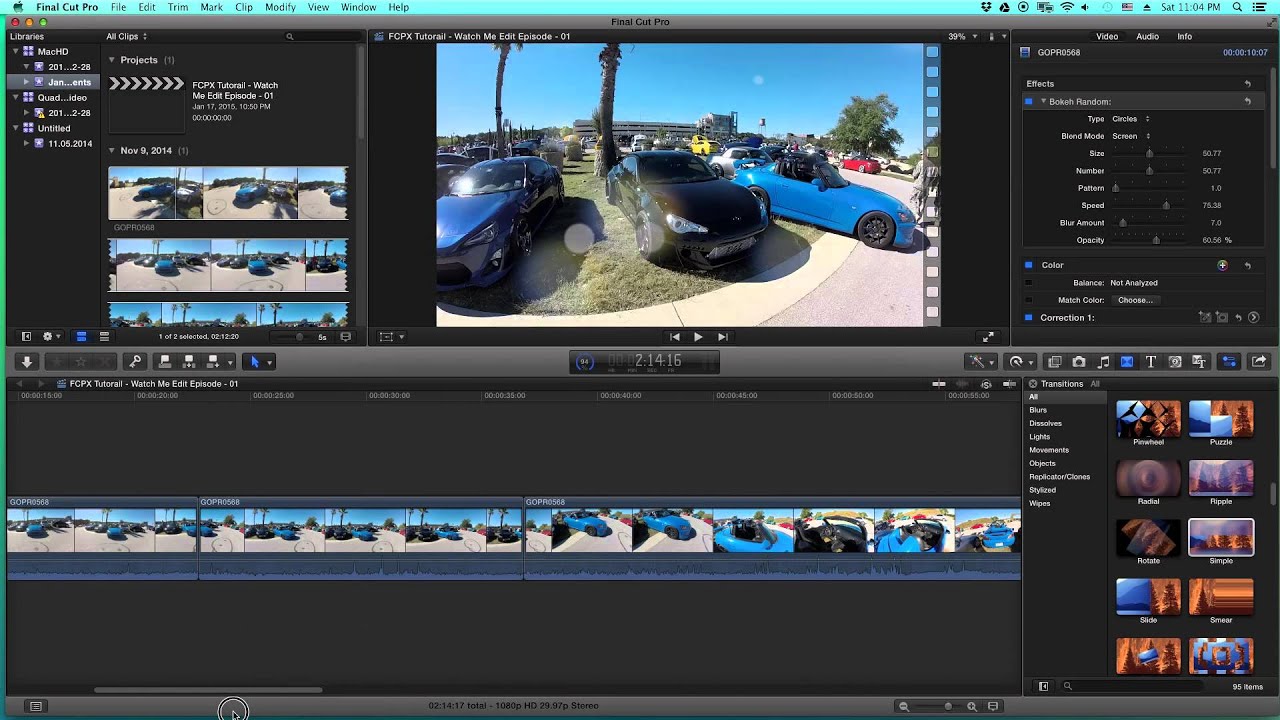 Final Cut Pro X Tutorial - Watch Me Edit - Episode 01 | FCPX How To