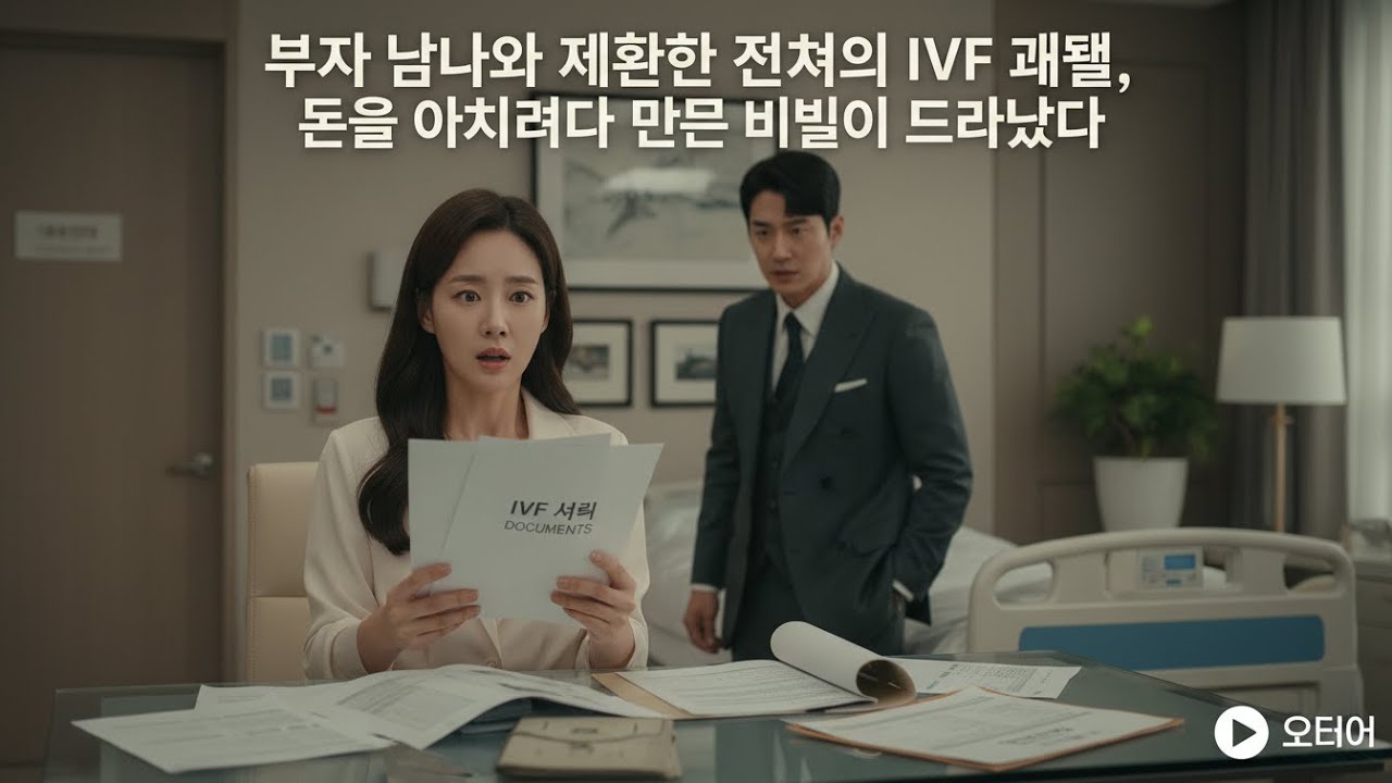 부자 남자와 재혼한 전처의 IVF 계획, 돈을 아끼려다 모든 비밀이 드러났다