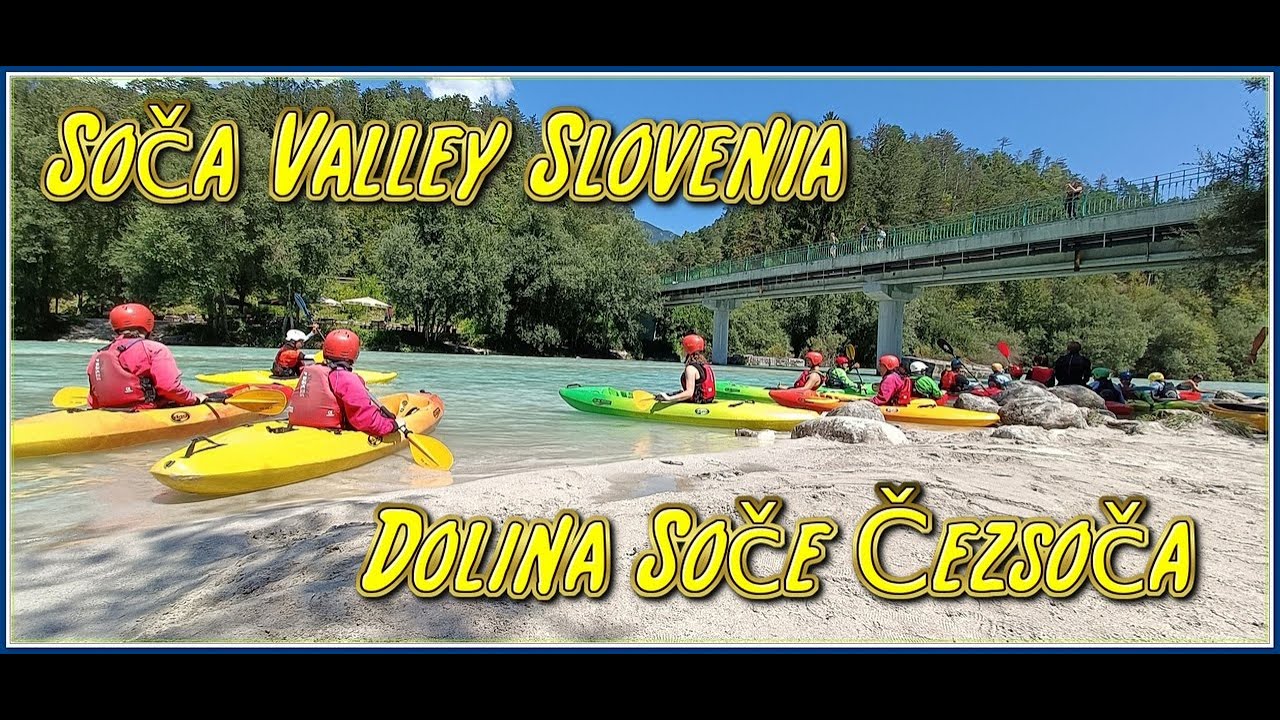 ČEZSOČA dolina Oltresonzia Ausserdorf Goriška SLOVENIJA