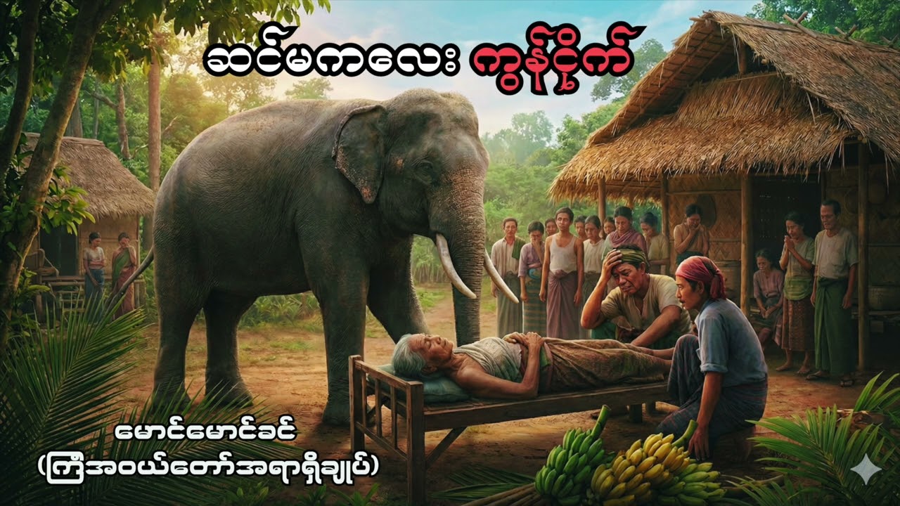 ဆင်မကလေး ကွန်ငိုက် - မောင်မောင်ခင် (ကြံအဝယ်တော်အရာရှိချုပ်)