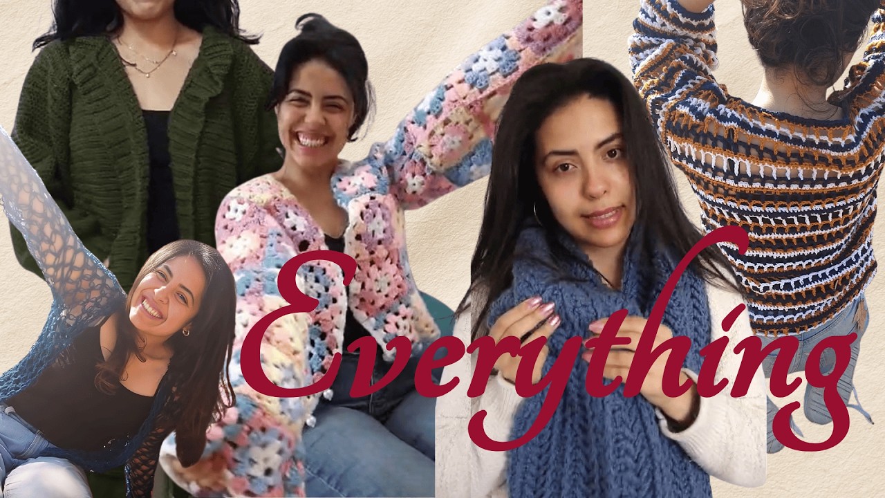Everything I've Ever KNIT/ CROCHETED |Shaima Bidayya